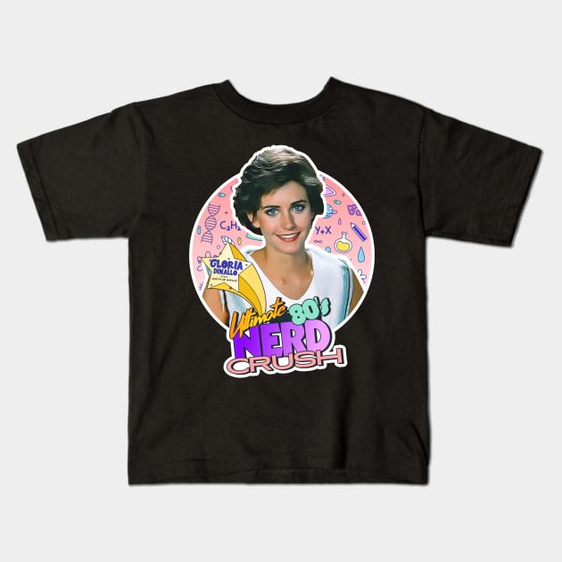 Misfits of Science ● Gloria Dinallo Ultimate 80s Nerd Crush Kids T-Shirt by darklordpug